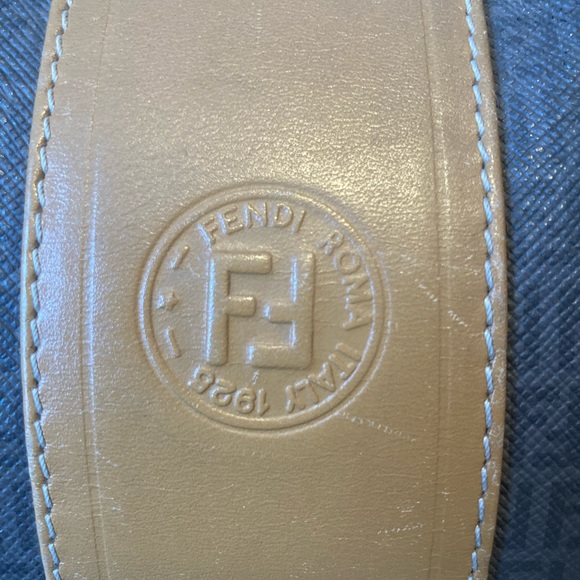 Authentic Vintage Fendi monogram handbag Boston - Picture 6 of 12